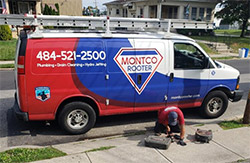 Plumber performing repair in Berks County, PA