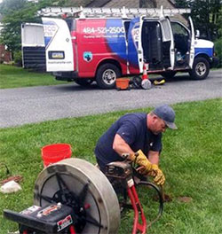 Drain cleaning services
